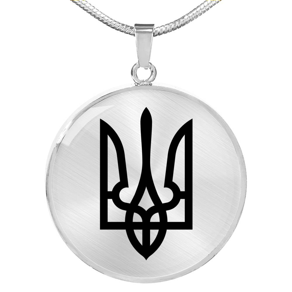 Tryzub (Black) - Luxury Necklace