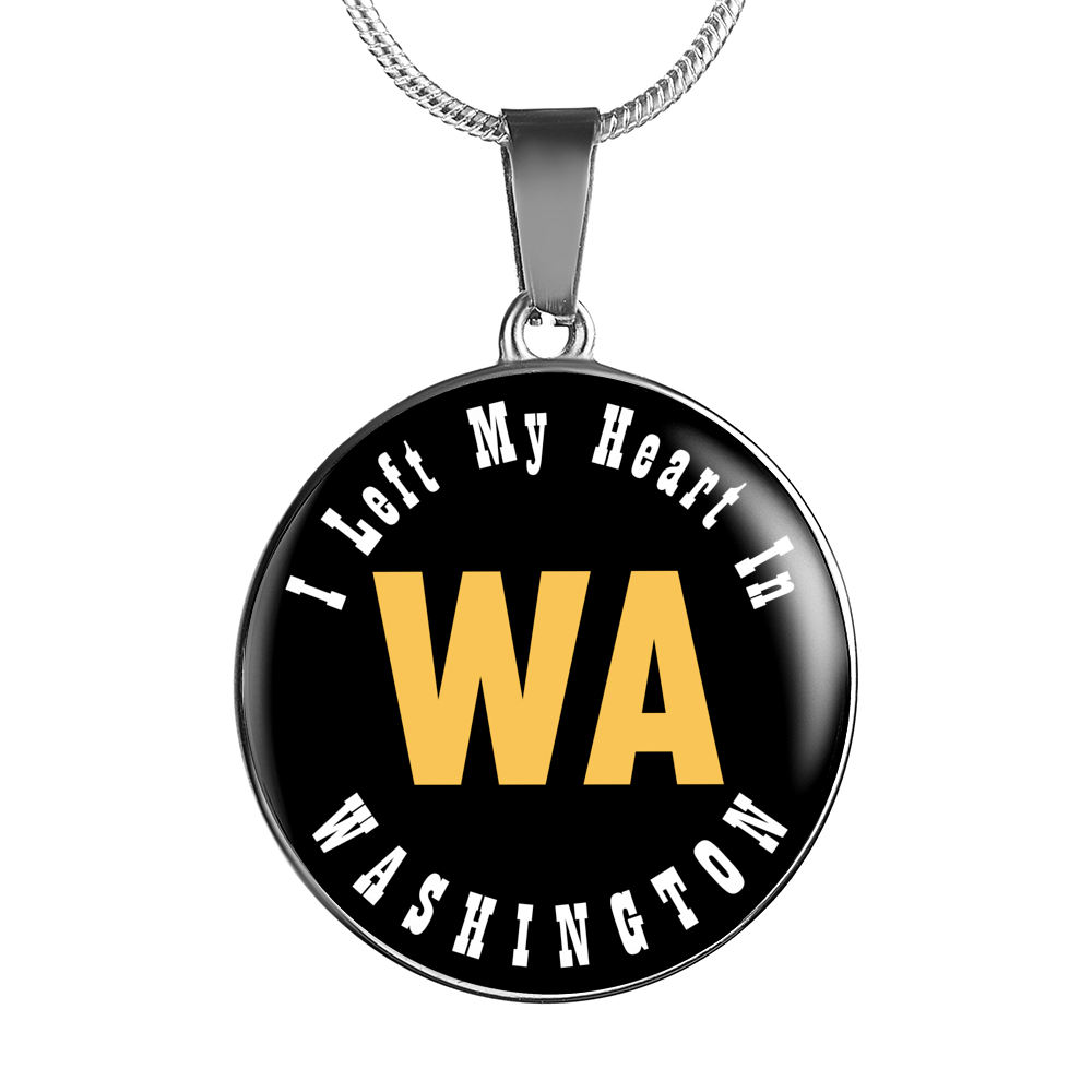 Heart In Washington - Luxury Necklace