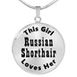 Russian Shorthair - Luxury Necklace