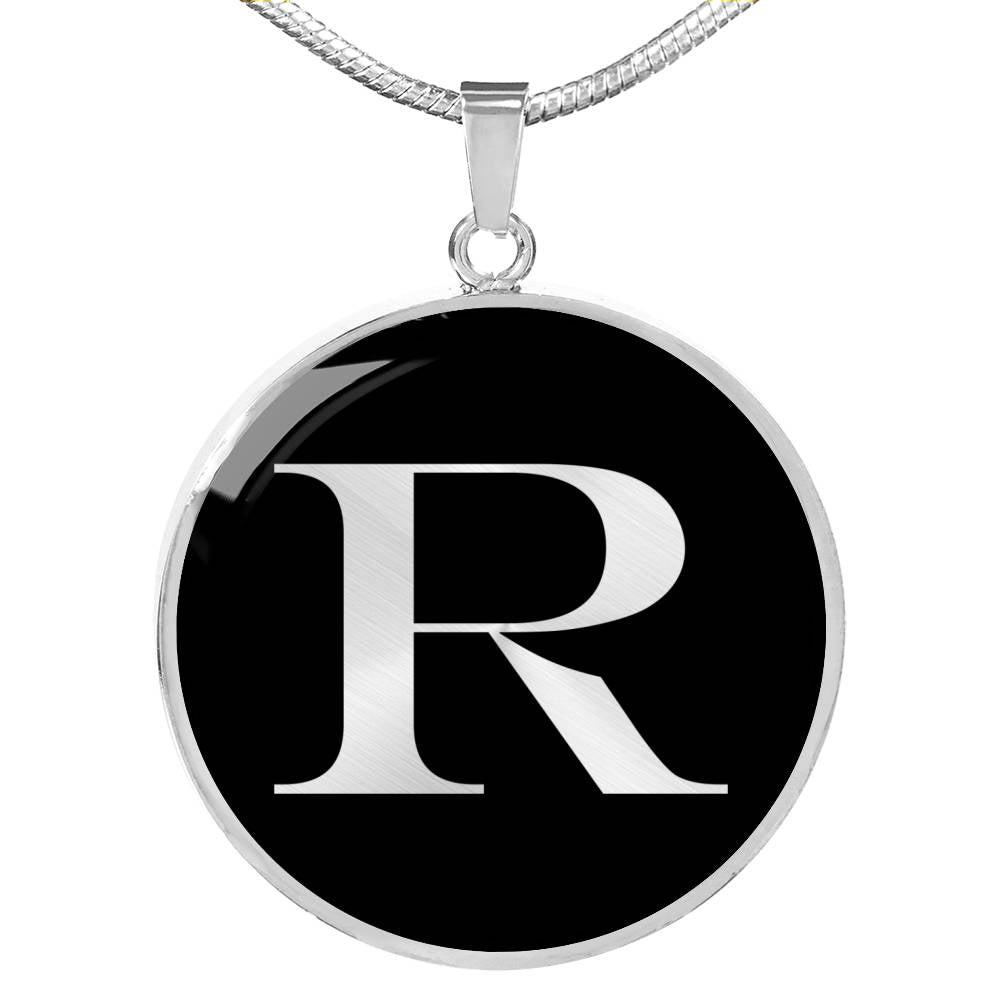 Initial R v2a - Luxury Necklace