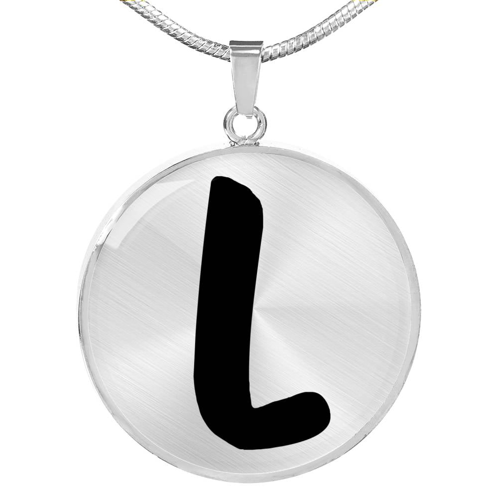 Initial L v1b - Luxury Necklace