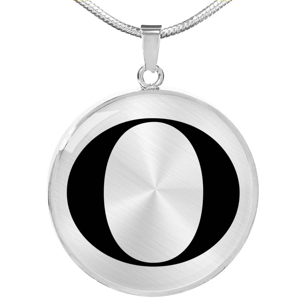 Initial O v1a - Luxury Necklace