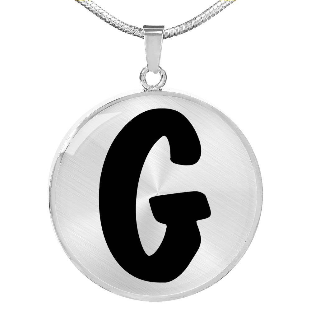 Initial G v1b - Luxury Necklace