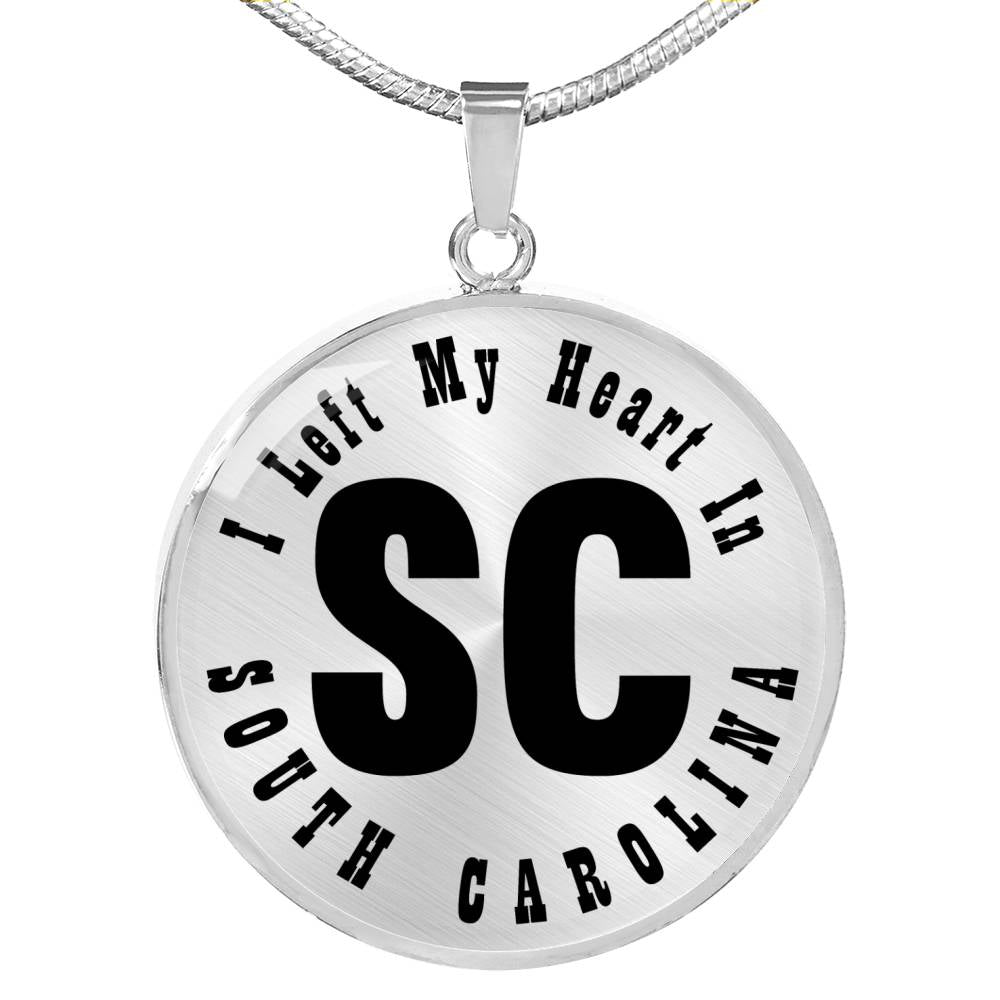 Heart In South Carolina v01 - Luxury Necklace