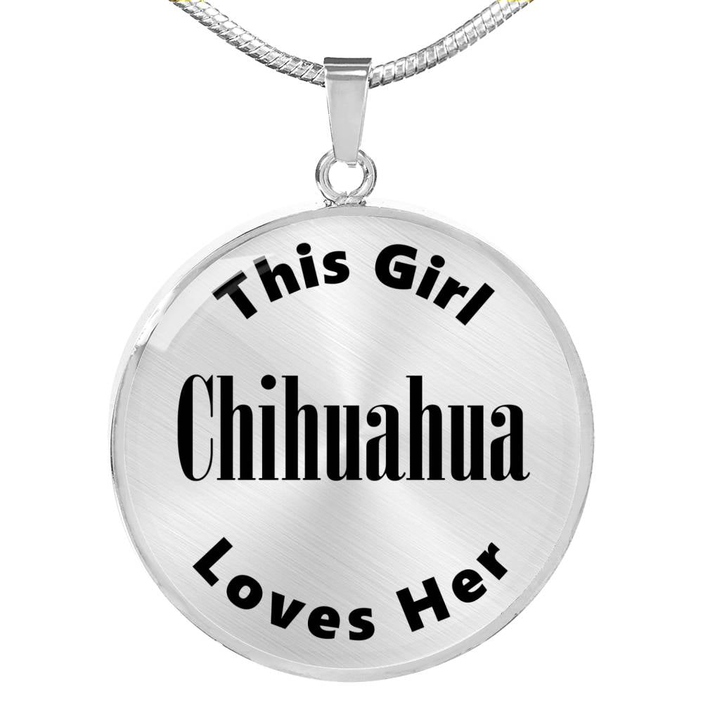 Chihuahua - Luxury Necklace