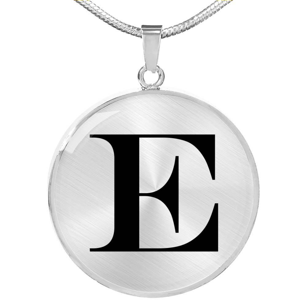 Initial E v1a - Luxury Necklace