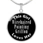 Wirehaired Pointing Griffon v2s - Luxury Necklace