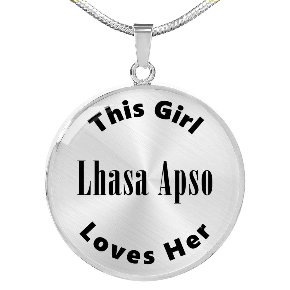 Lhasa Apso - Luxury Necklace
