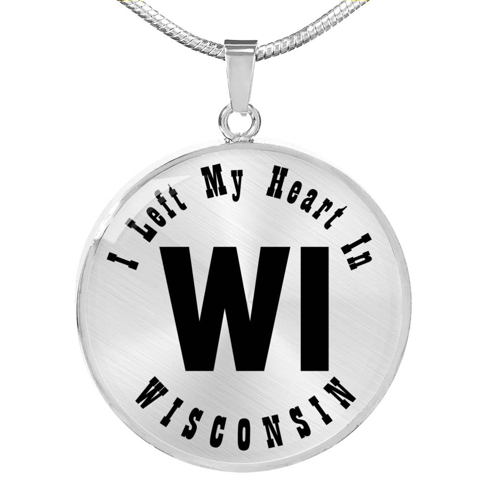 Heart In Wisconsin v01 - Luxury Necklace