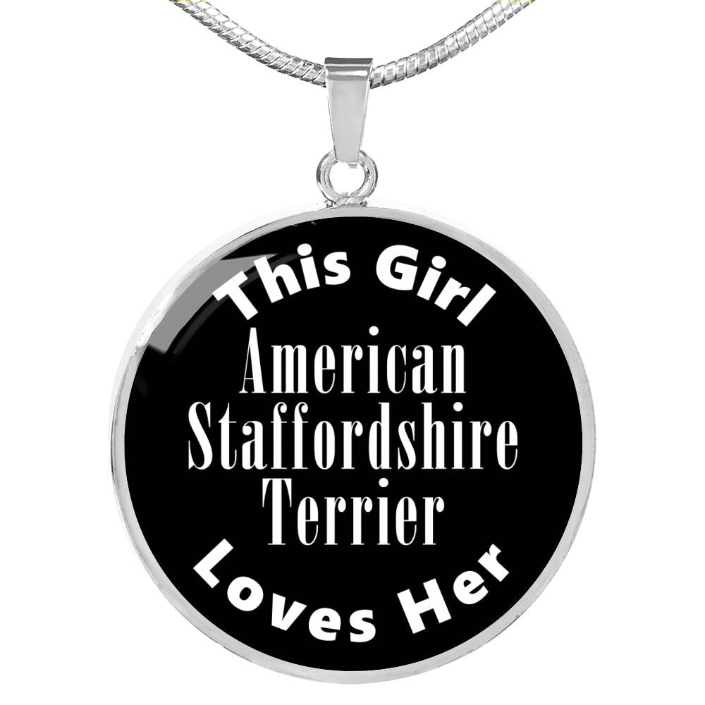 American Staffordshire Terrier v2 - Luxury Necklace