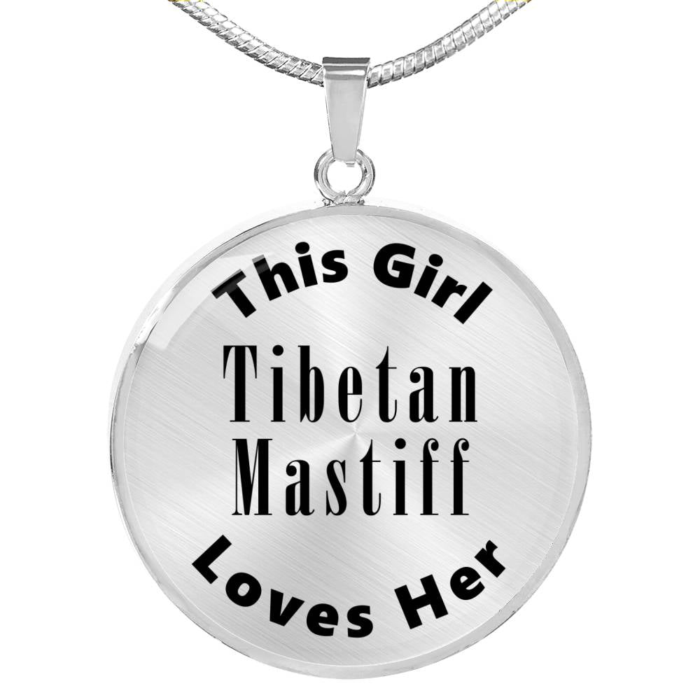Tibetan Mastiff - Luxury Necklace