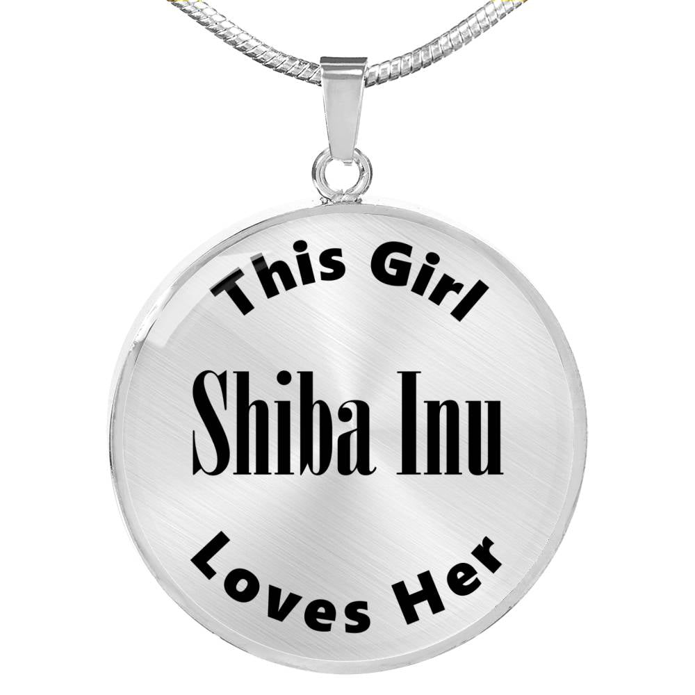Shiba Inu - Luxury Necklace