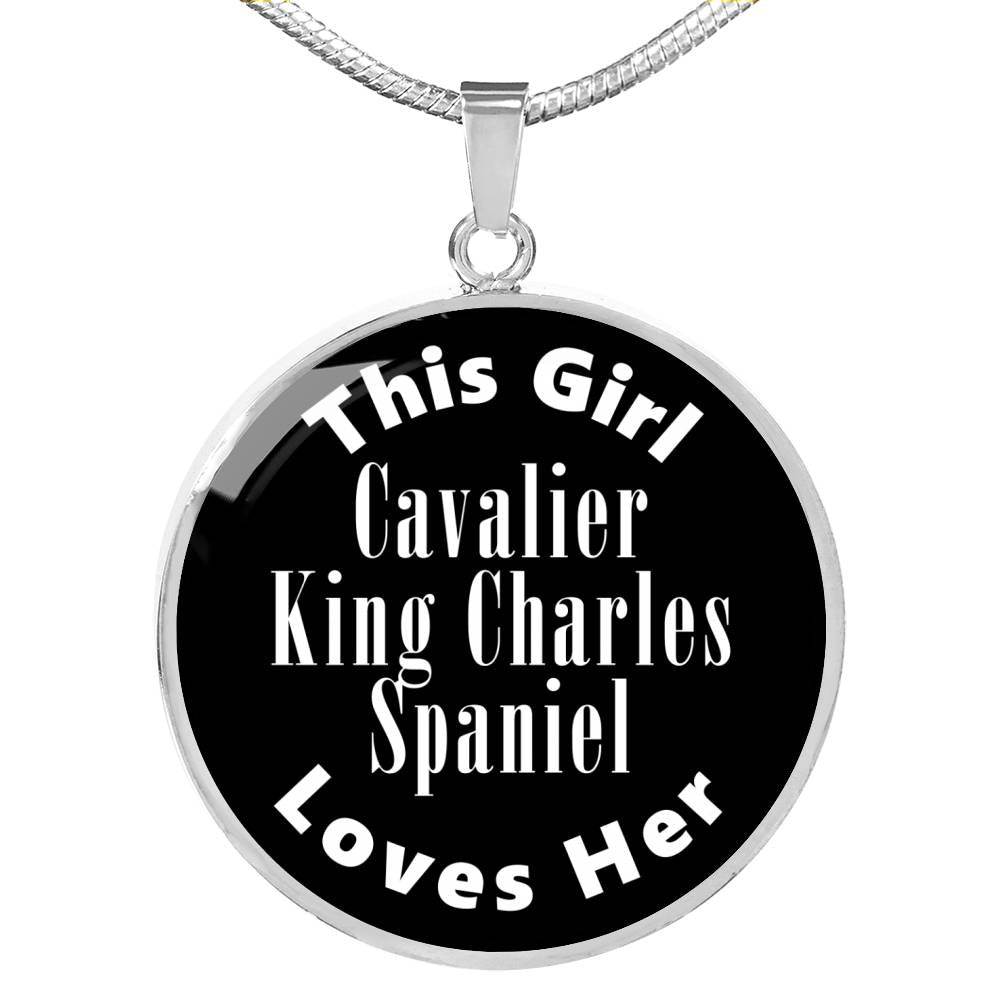 Cavalier King Charles Spaniel v2 - Luxury Necklace