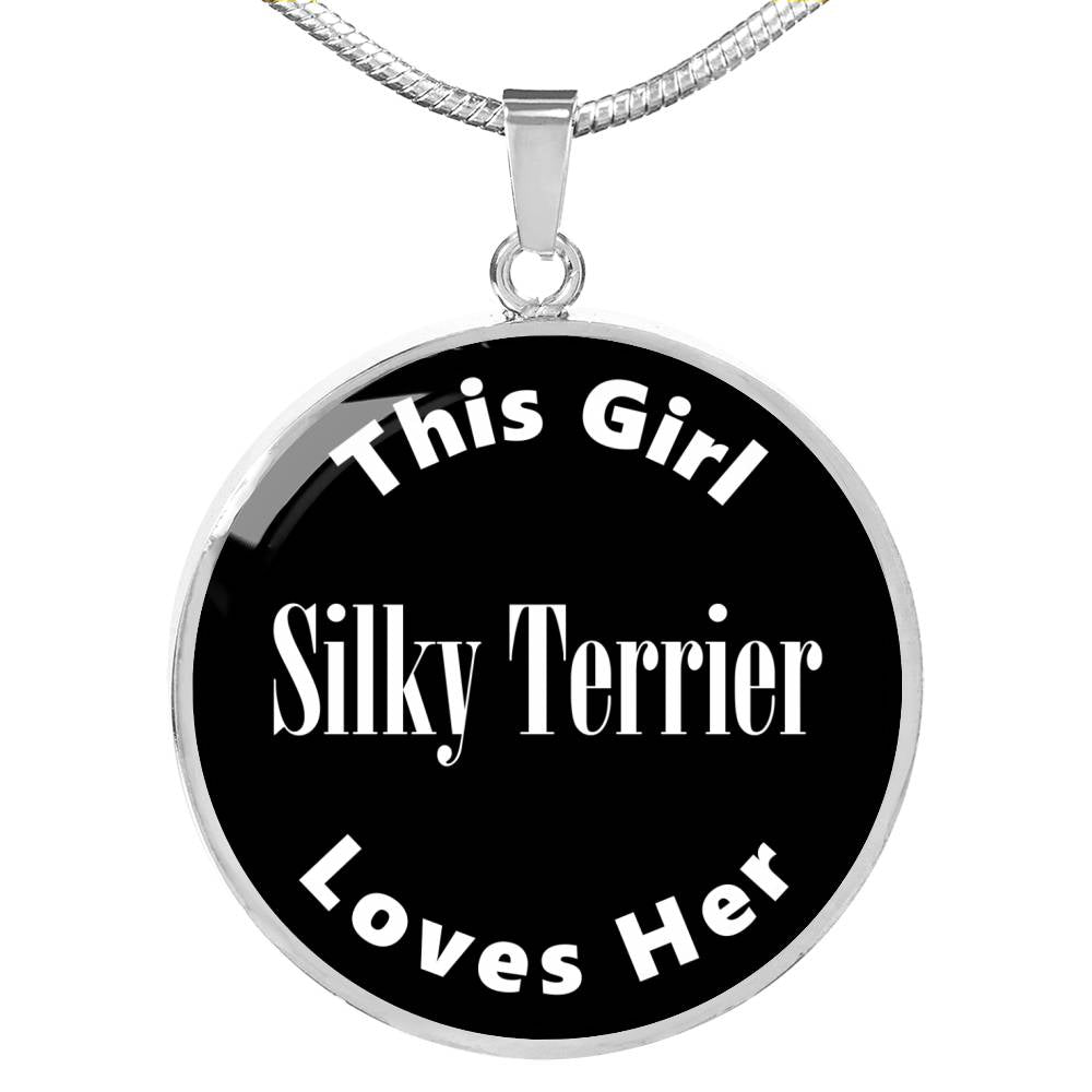 Silky Terrier v2 - Luxury Necklace
