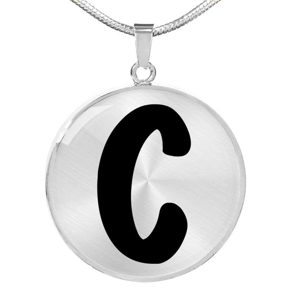 Initial C v1b - Luxury Necklace