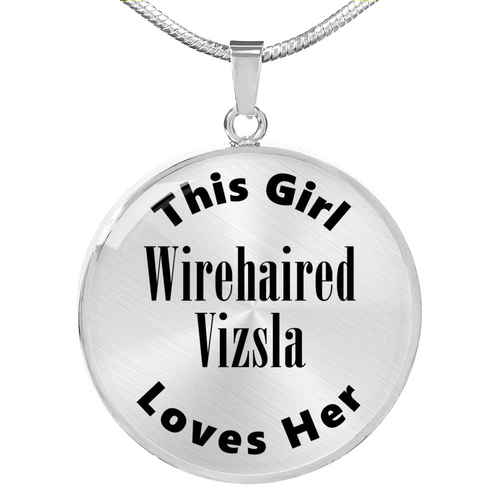 Wirehaired Vizsla - Luxury Necklace