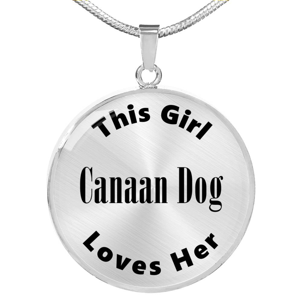 Canaan Dog - Luxury Necklace