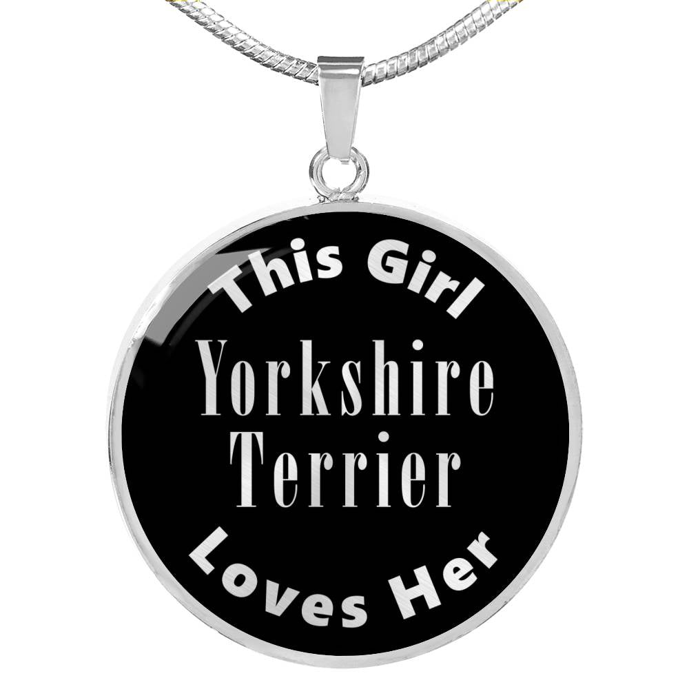 Yorkshire Terrier v2s - Luxury Necklace