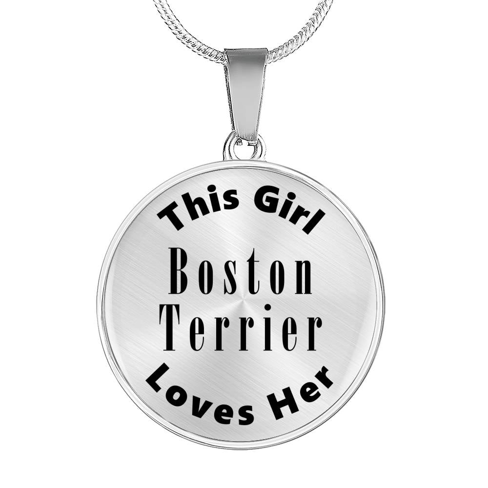 Boston Terrier - Luxury Necklace