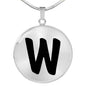 Initial W v1b - Luxury Necklace