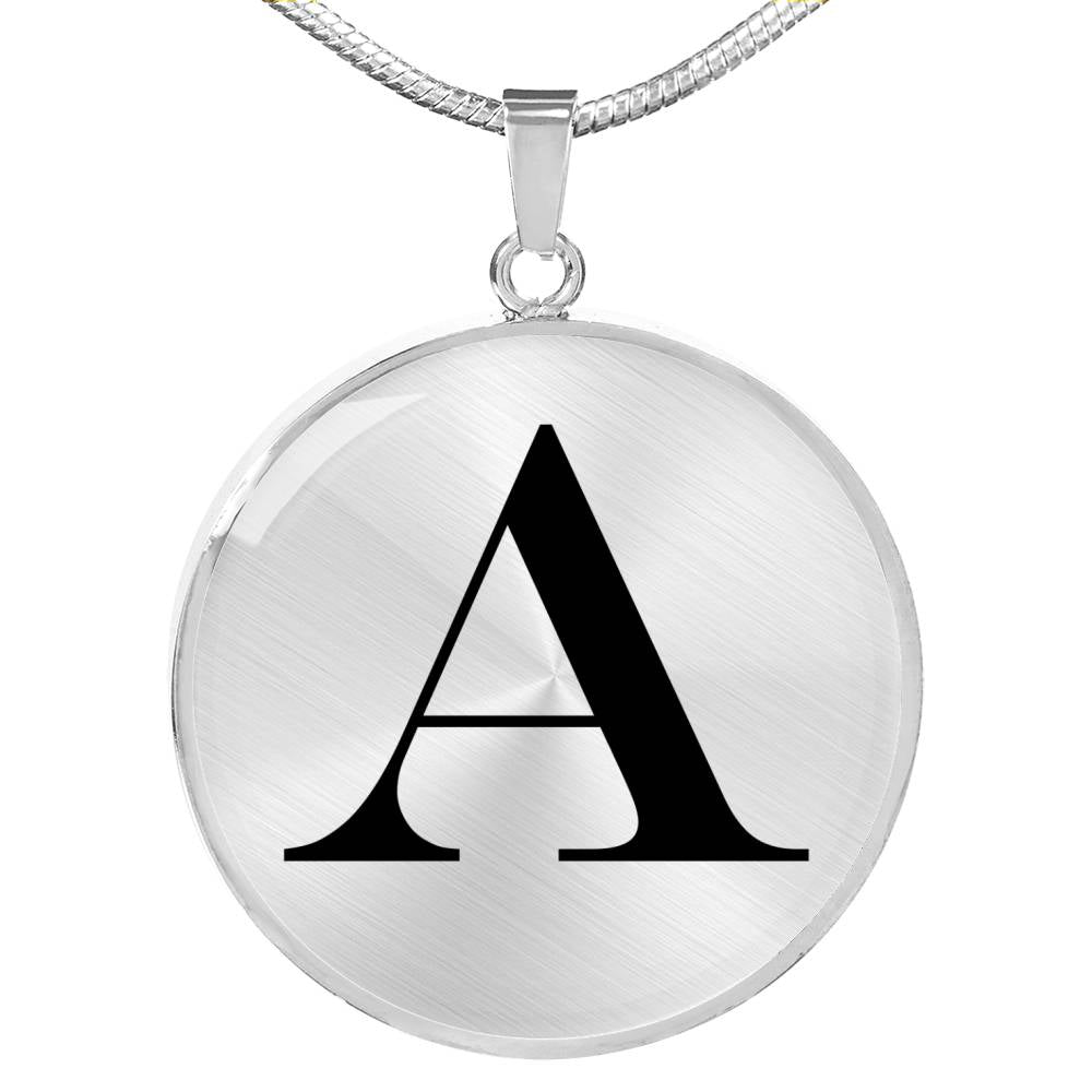 Initial A v1a - Luxury Necklace