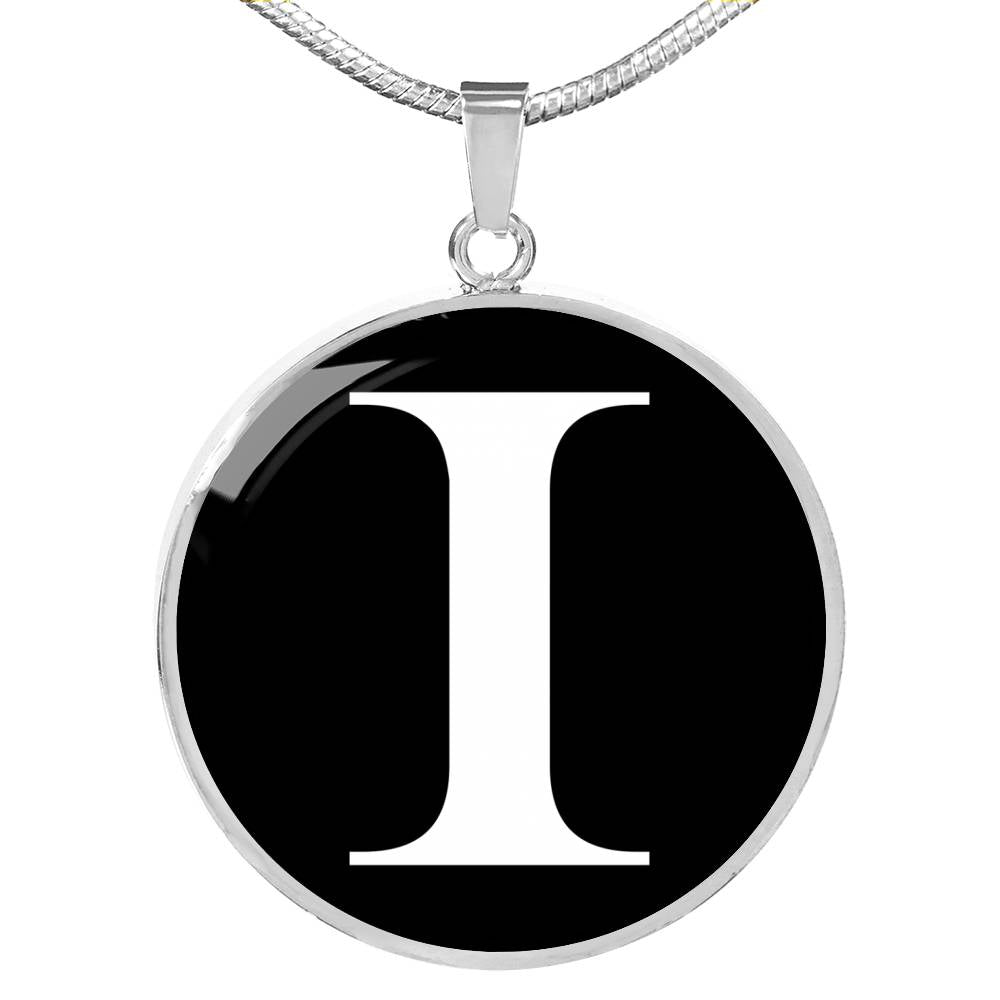 Initial I v3a - Luxury Necklace