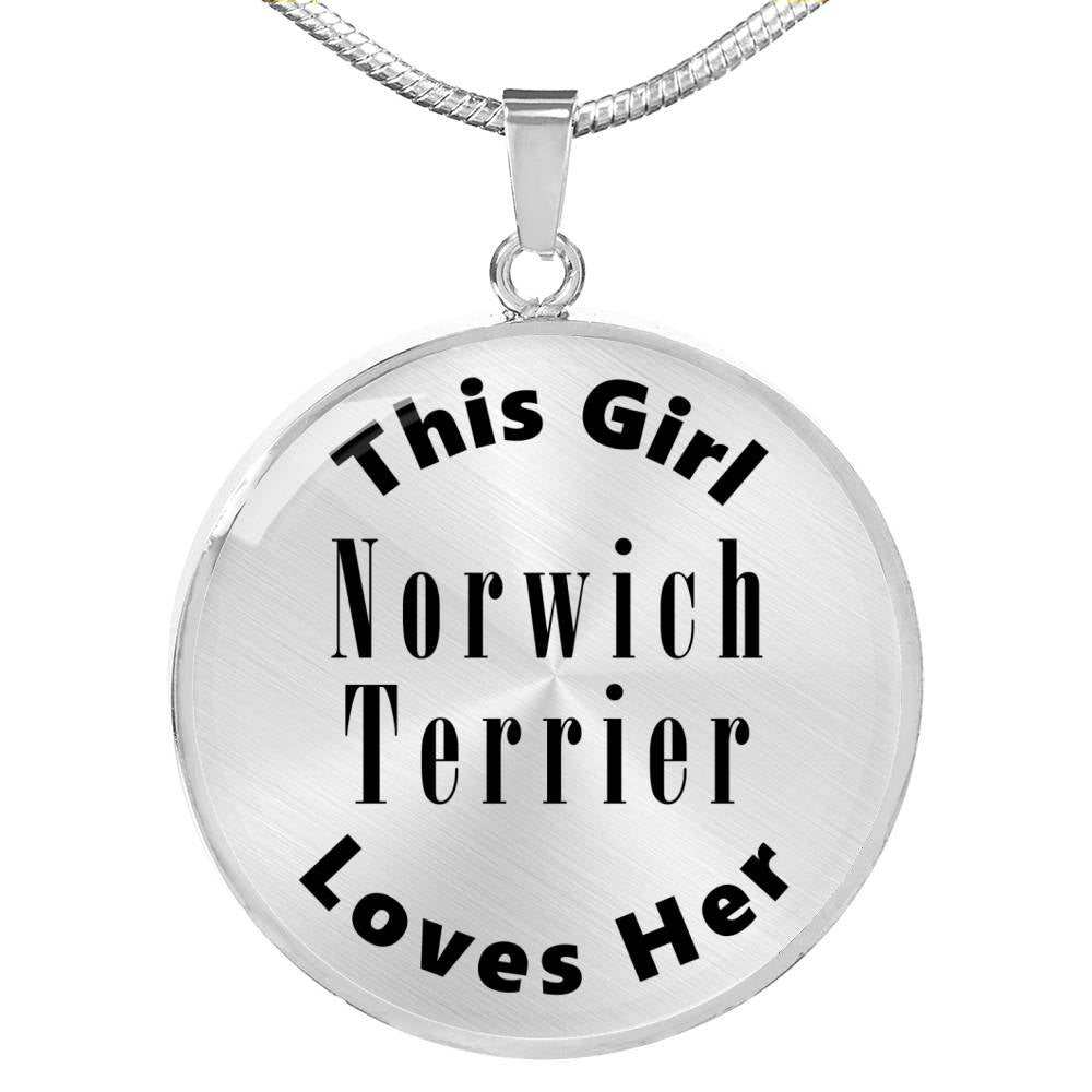 Norwich Terrier - Luxury Necklace