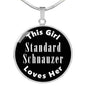 Standard Schnauzer v2 - Luxury Necklace