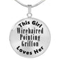 Wirehaired Pointing Griffon - Luxury Necklace