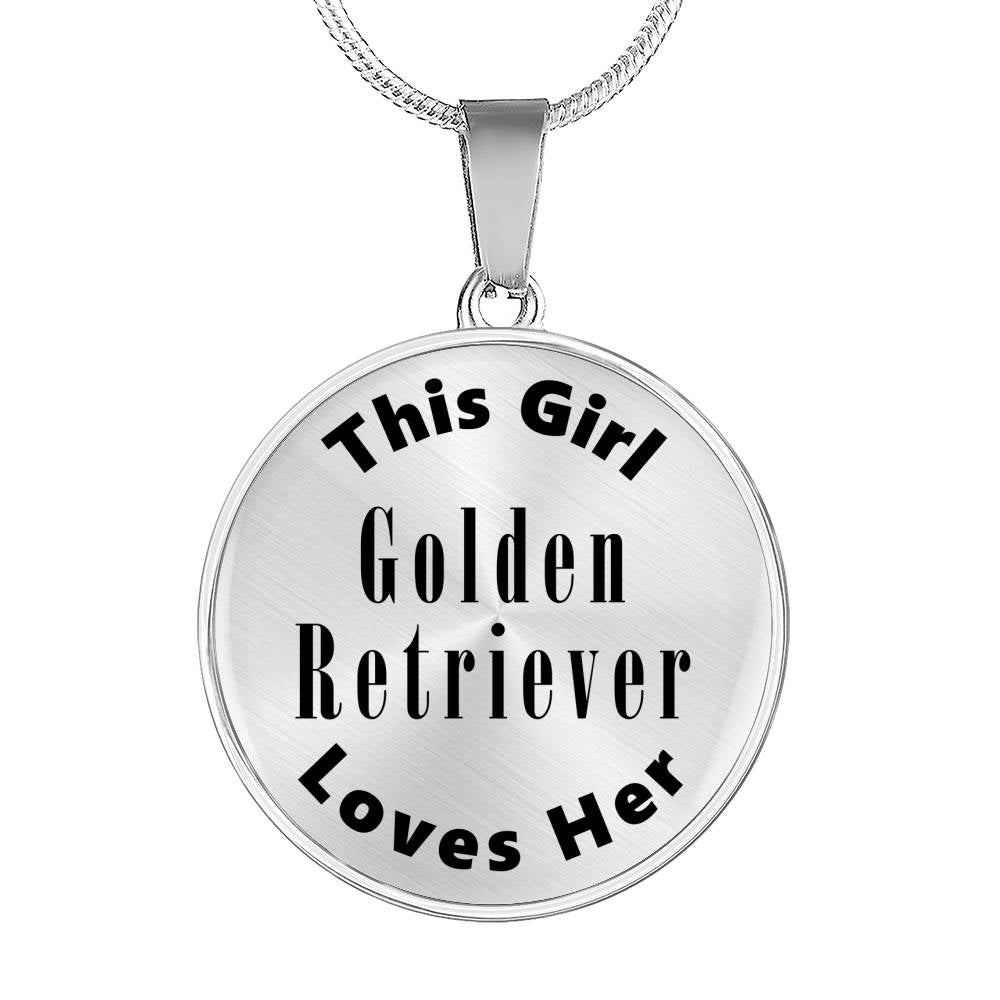 Golden Retriever - Luxury Necklace