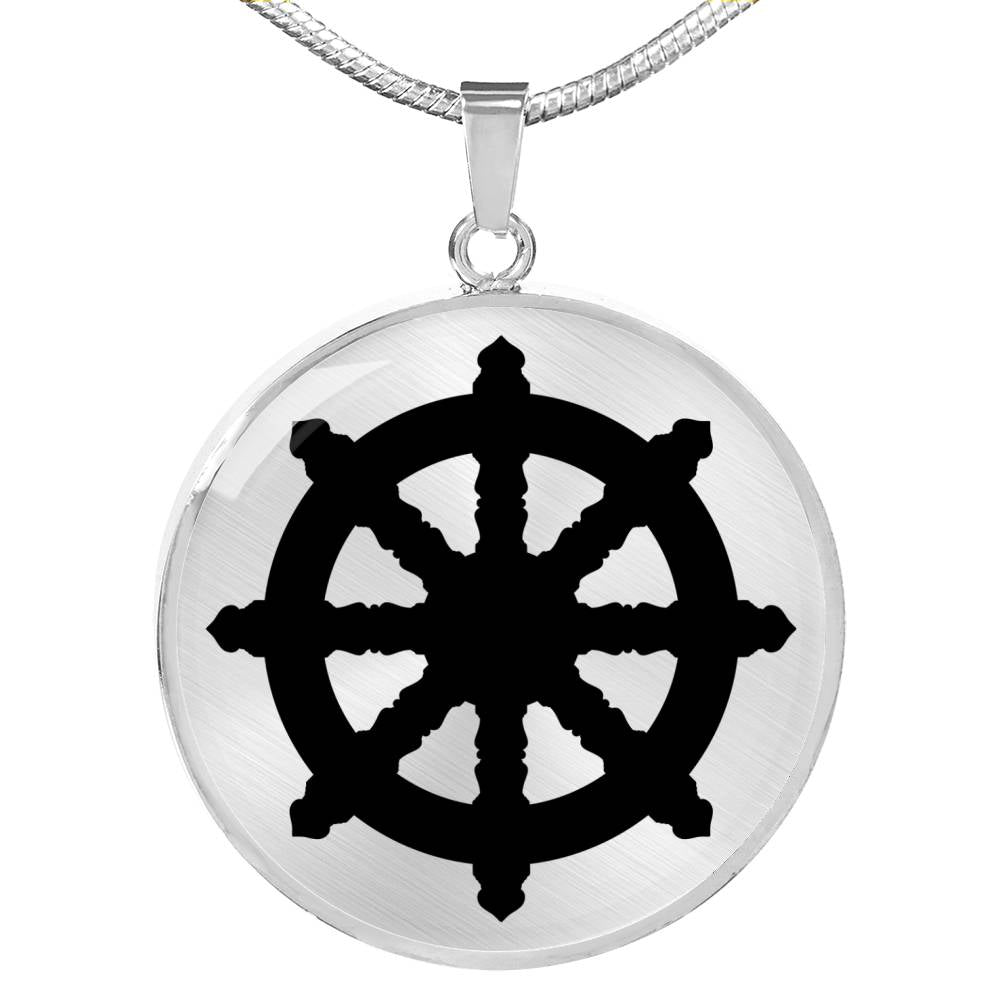 Dharma Wheel - Luxury Necklace