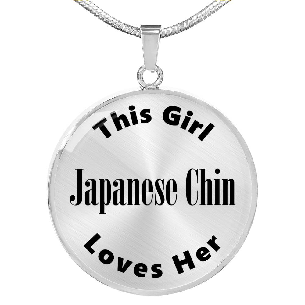 Japanese Chin - Luxury Necklace