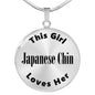 Japanese Chin - Luxury Necklace