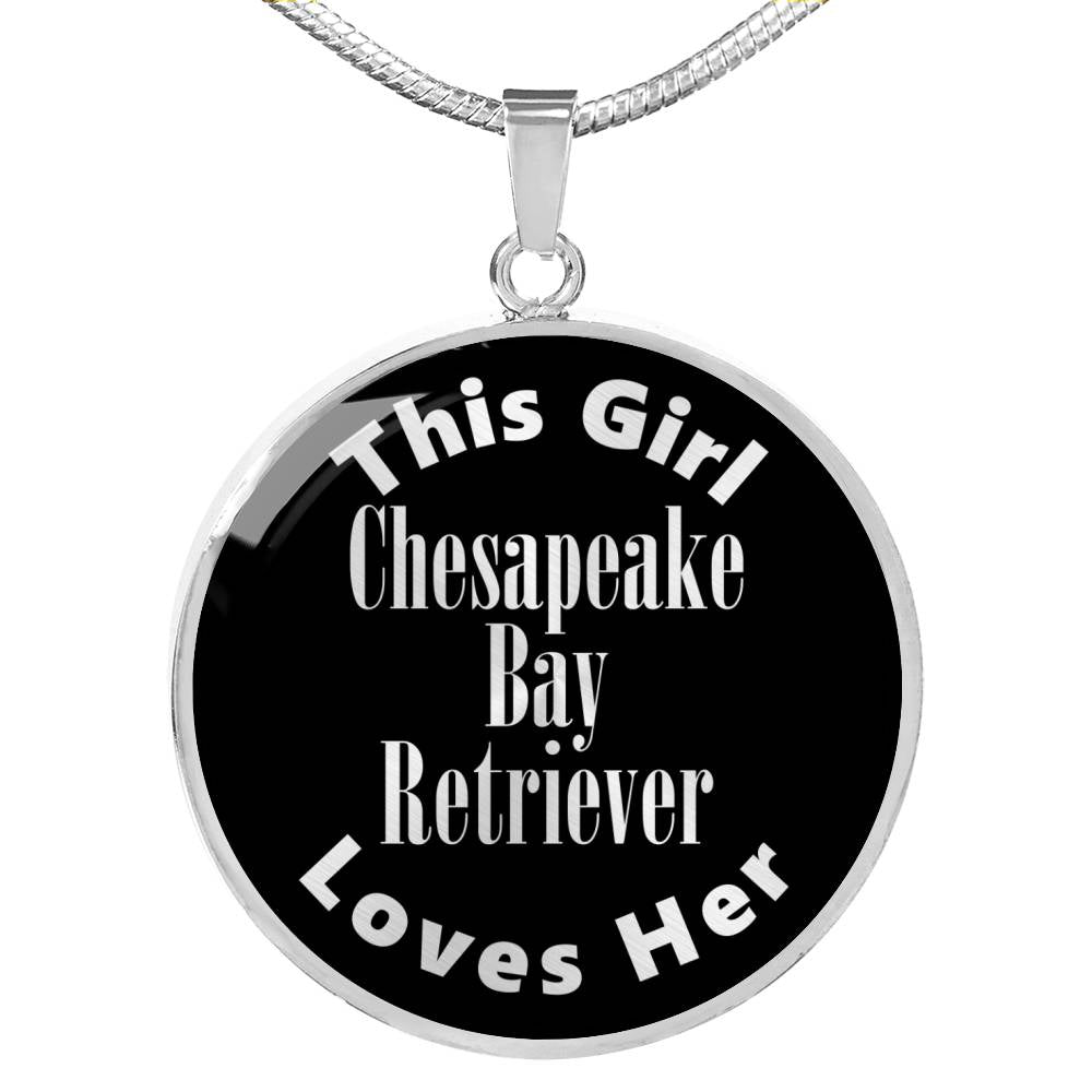 Chesapeake Bay Retriever v2s - Luxury Necklace