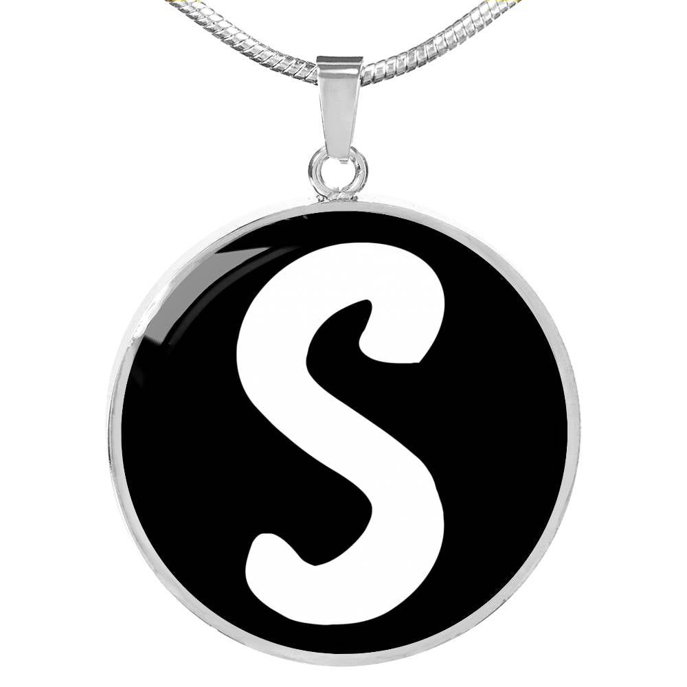 Initial S v3b - Luxury Necklace