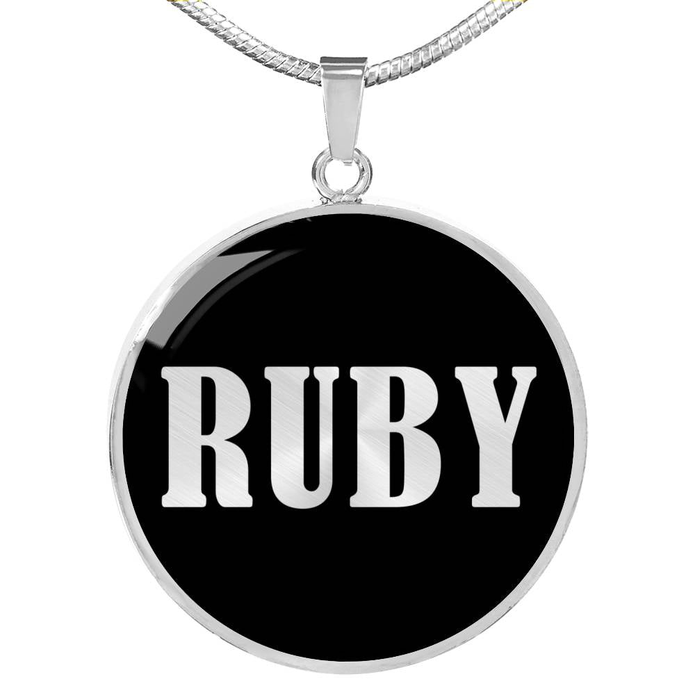 Ruby v01s - Luxury Necklace