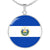 Salvadoran Flag - Luxury Necklace