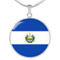 Salvadoran Flag - Luxury Necklace