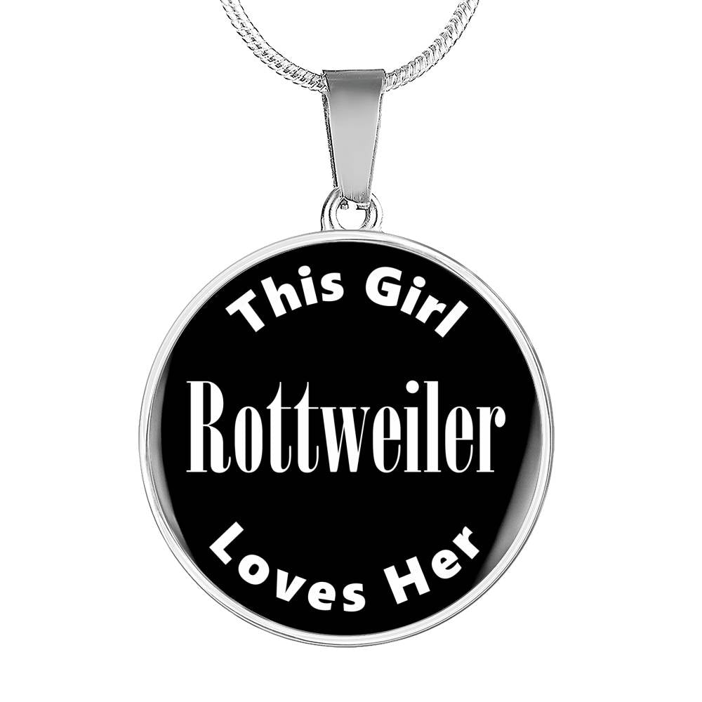 Rottweiler v2 - Luxury Necklace