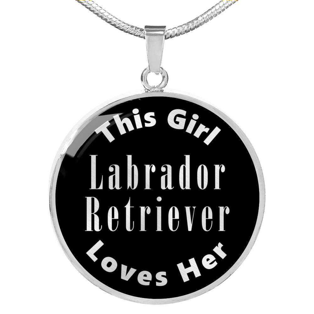 Labrador Retriever v2s - Luxury Necklace