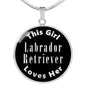 Labrador Retriever v2s - Luxury Necklace