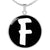 Initial F v3b - Luxury Necklace