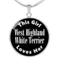 West Highland White Terrier v2 - Luxury Necklace
