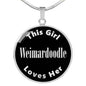 Weimardoodle v2s - Luxury Necklace