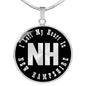 Heart In New Hampshire v02 - Luxury Necklace