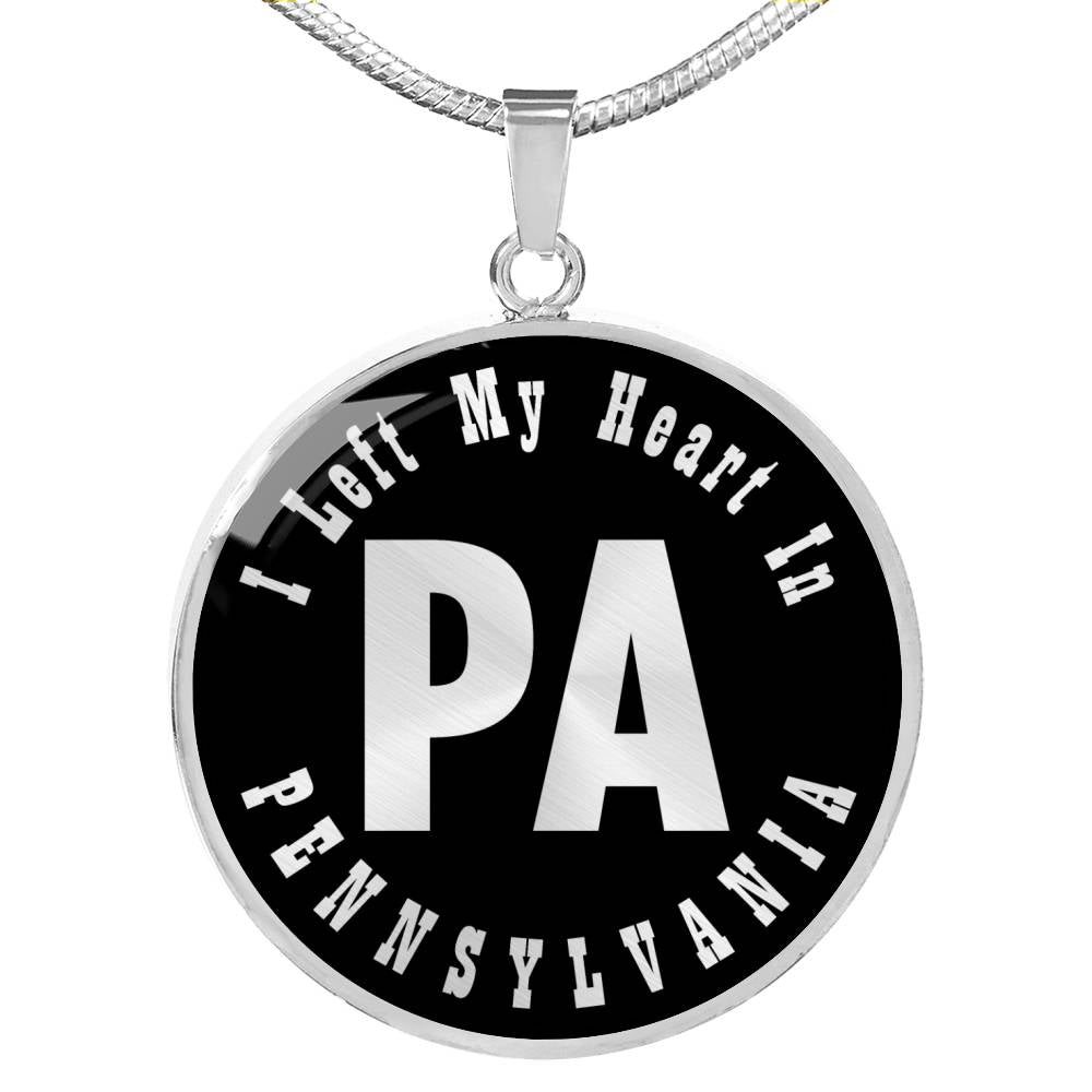 Heart In Pennsylvania v02 - Luxury Necklace
