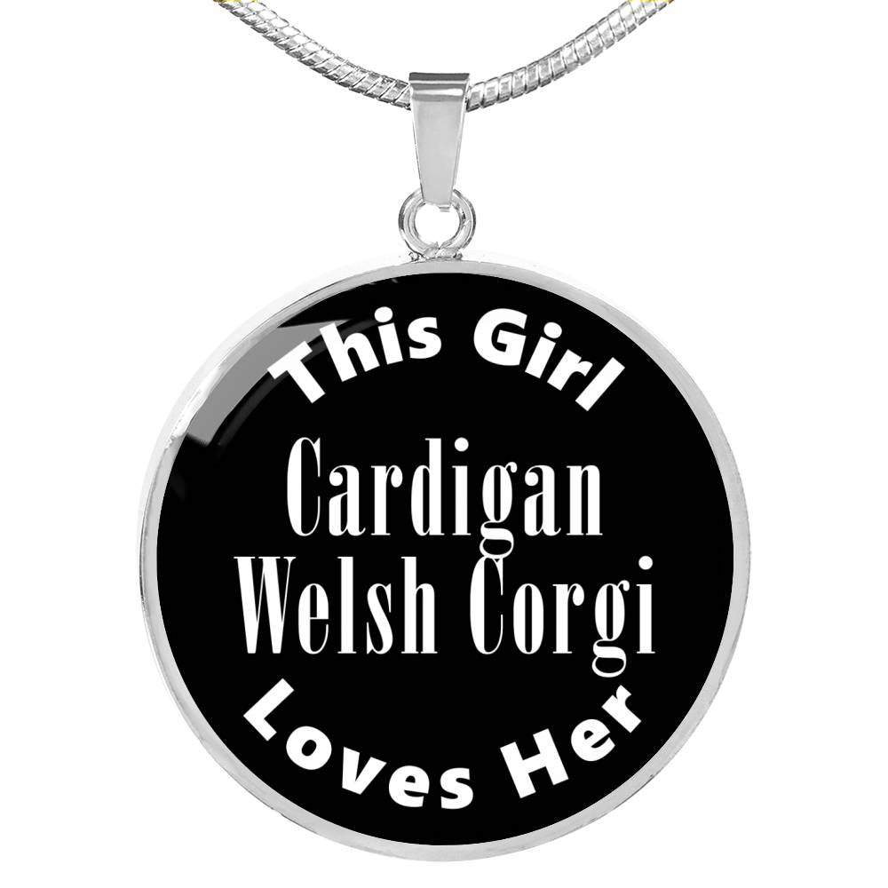 Cardigan Welsh Corgi v2 - Luxury Necklace