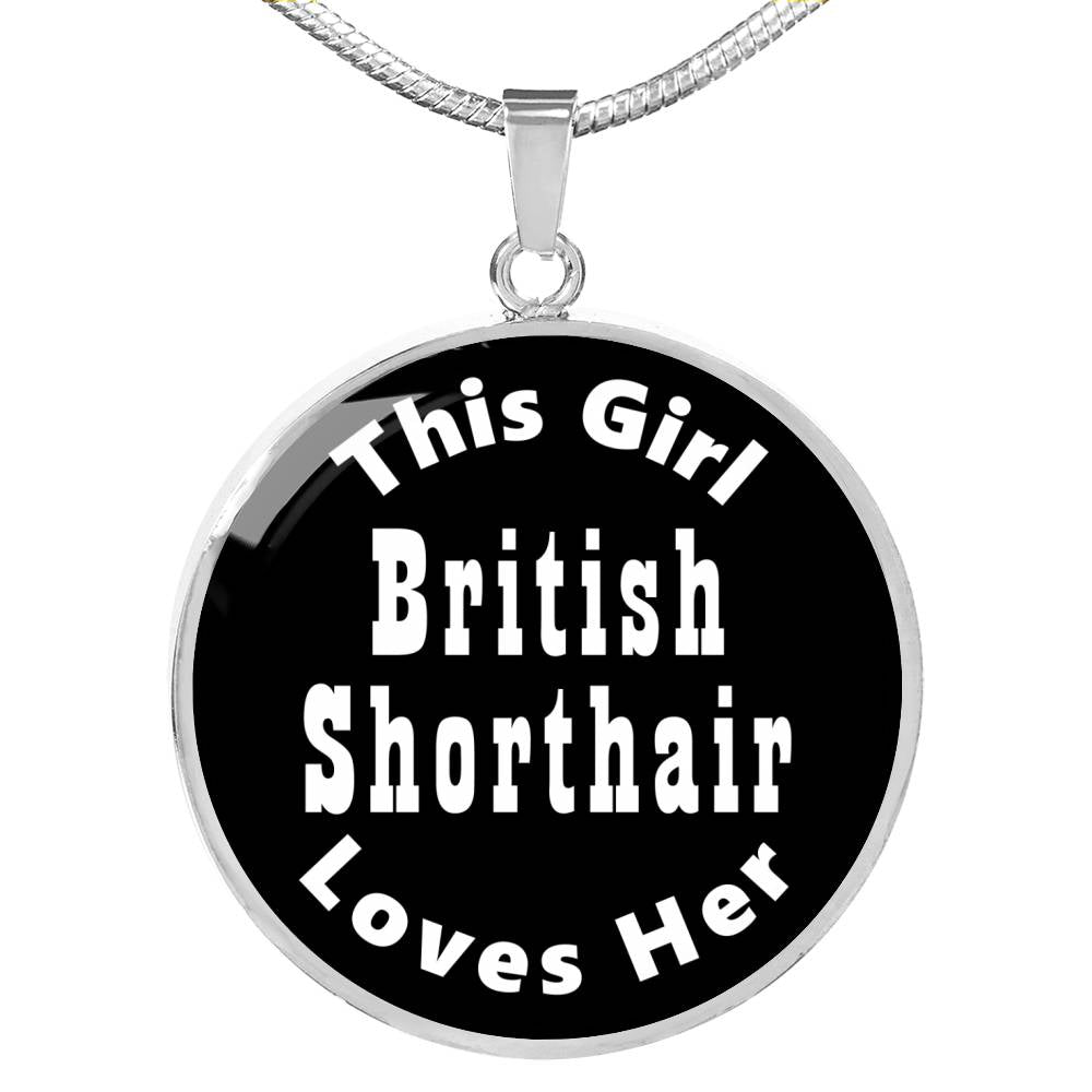 British Shorthair v2 - Luxury Necklace