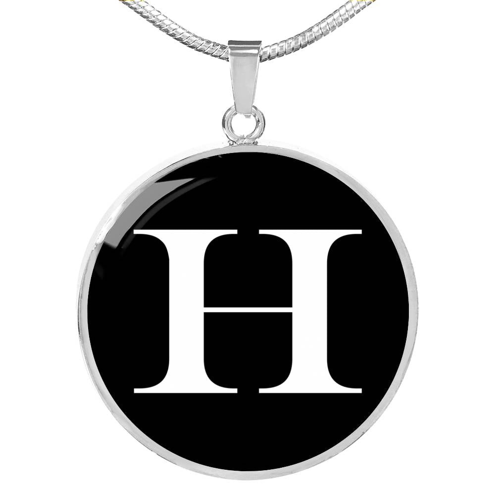 Initial H v3a - Luxury Necklace