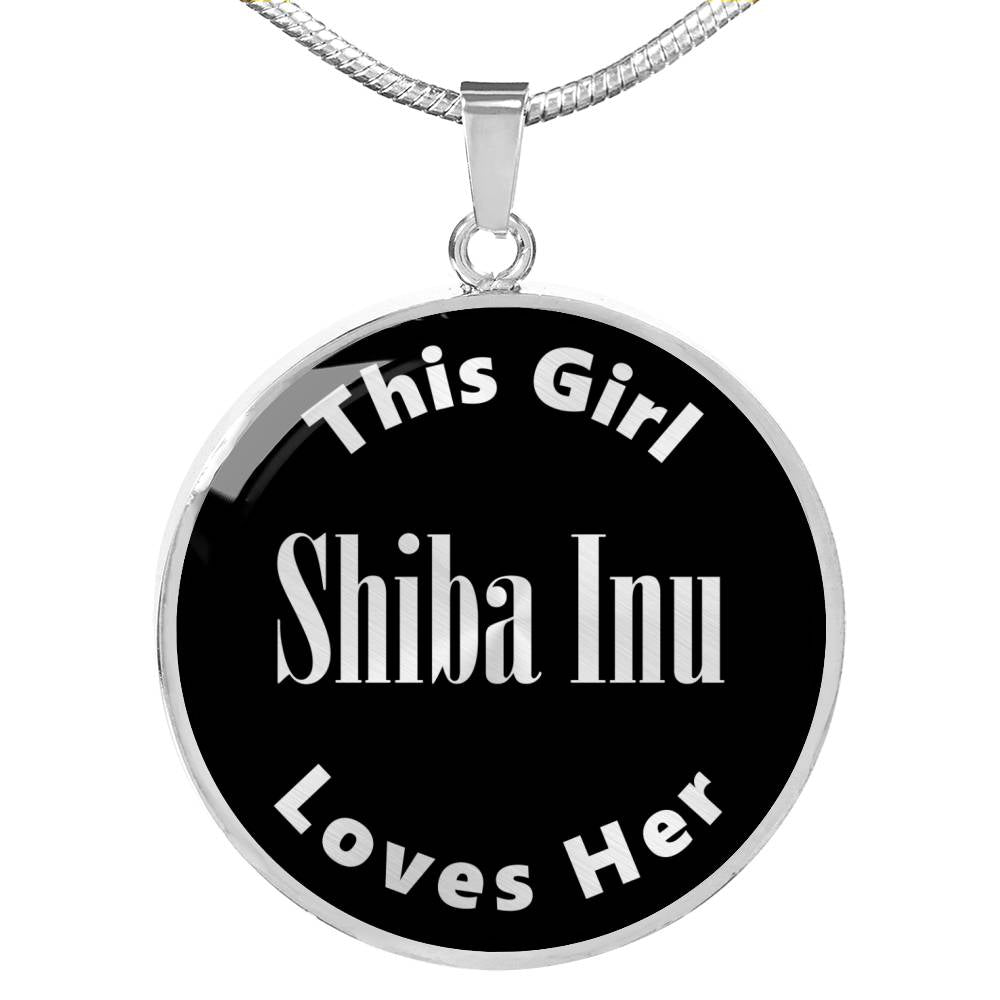 Shiba Inu v2s - Luxury Necklace